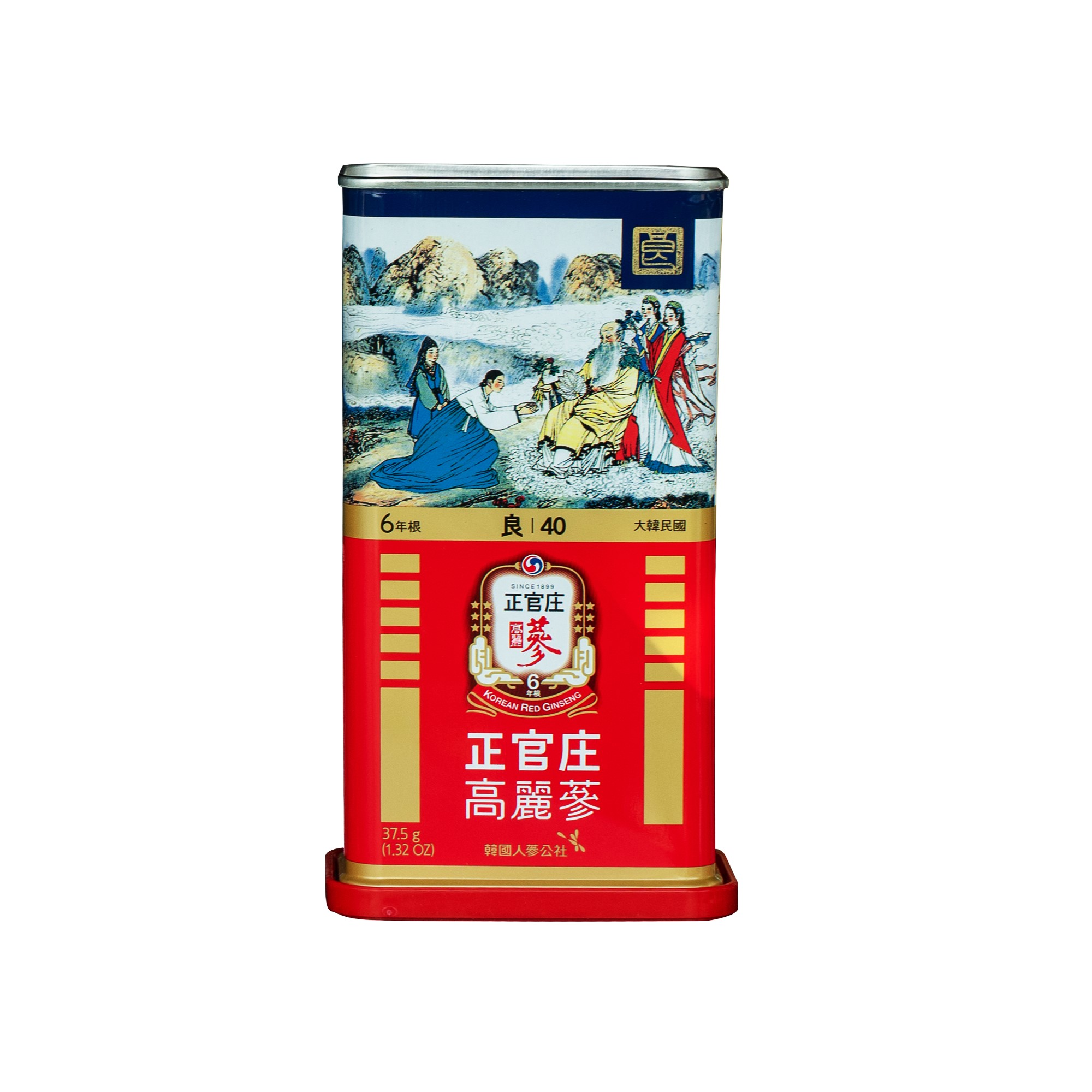 Sâm Củ khô KGC số 40 Korean Red Ginseng 37,5g